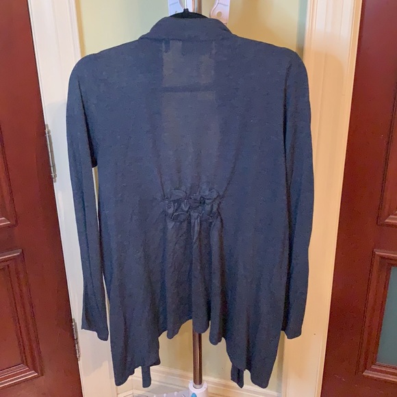 Open cardigan sweater - Picture 2 of 3